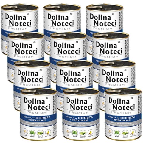 DOLINA NOTECI Premium bogata w dorsza z brokułami 12 x 800g Dolina Noteci DOLINA NOTECI Premium bogata w dorsza z brokułami 12 x 800g Dolina Noteci