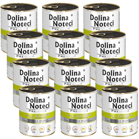Dolina Noteci bogata w gęsinę 12 x 800g Dolina Noteci Dolina Noteci bogata w gęsinę 12 x 800g Dolina Noteci
