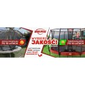 Berg Trampolina z siatką Grand Favorit InGround 520x 345 Szara