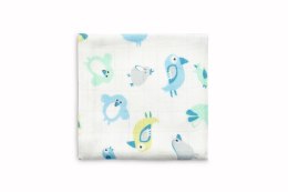 PIELUCHA BAMBUS PTAKI NIEBIESKIE 75x75