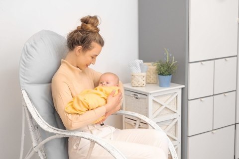 PIELUCHA BAMBUSOWA 2-pak KWIATY+JEŻE 120X120 PIELUCHA BAMBUSOWA 2-pak KWIATY+JEŻE 120X120