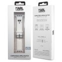 Karl Lagerfeld Silicone Karl Head - Pasek do Apple Watch 38/40/41 mm (biały)