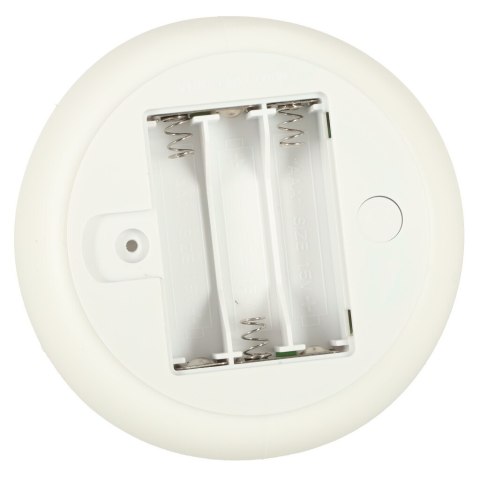Lampka nocna dla dzieci silikonowa 4 LED na baterie biała kotek Lampka nocna dla dzieci silikonowa 4 LED na baterie biała kotek