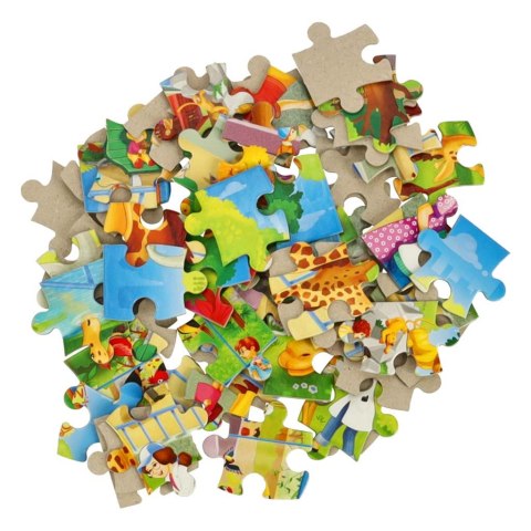 Puzzle układanka 60el. Zwierzęta safari zoo 5+ CASTORLAND Puzzle układanka 60el. Zwierzęta safari zoo 5+ CASTORLAND