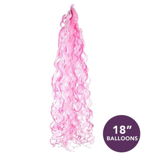 Różowe frędzle, na balony 18 cali Różowe frędzle, na balony 18 cali