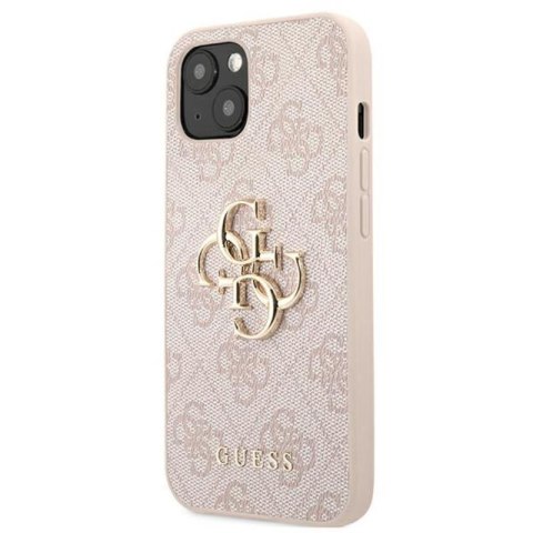 Guess 4G Big Metal Logo - Etui iPhone 13 (różowy) Guess 4G Big Metal Logo - Etui iPhone 13 (różowy)