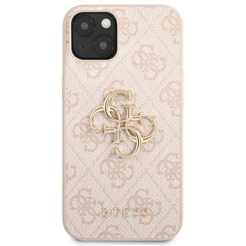Guess 4G Big Metal Logo - Etui iPhone 13 (różowy) Guess 4G Big Metal Logo - Etui iPhone 13 (różowy)