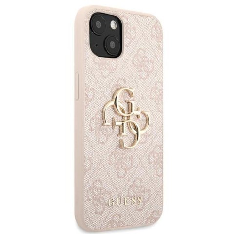 Guess 4G Big Metal Logo - Etui iPhone 13 (różowy) Guess 4G Big Metal Logo - Etui iPhone 13 (różowy)