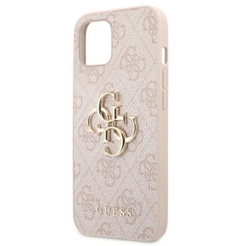 Guess 4G Big Metal Logo - Etui iPhone 13 (różowy) Guess 4G Big Metal Logo - Etui iPhone 13 (różowy)