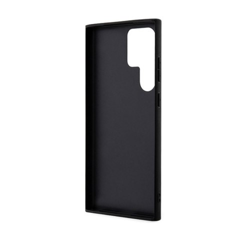 Guess 4G Bottom Stripe Metal Logo Collection - Etui Samsung Galaxy S24 Ultra (czarny) Guess 4G Bottom Stripe Metal Logo Collection - Etui Samsung Galaxy S24 Ultra (czarny)