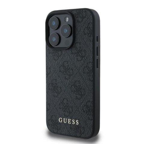 Guess 4G Classic - Etui iPhone 16 Pro (czarny) Guess 4G Classic - Etui iPhone 16 Pro (czarny)