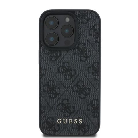 Guess 4G Classic - Etui iPhone 16 Pro (czarny) Guess 4G Classic - Etui iPhone 16 Pro (czarny)