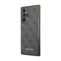 Guess 4G Metal Gold Logo - Etui Samsung Galaxy S24 Ultra (czarny)