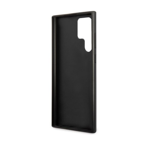 Guess 4G Metal Gold Logo - Etui Samsung Galaxy S24 Ultra (czarny) Guess 4G Metal Gold Logo - Etui Samsung Galaxy S24 Ultra (czarny)