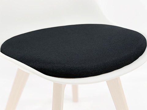 Krzesło skandynawskie MONZA LIGHT GREY - Black Fabric II Krzesło skandynawskie MONZA LIGHT GREY - Black Fabric II