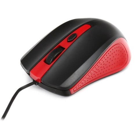 Mysz OMEGA optyczna 1600dpi USB czarno-czerwona (41790) Mysz OMEGA optyczna 1600dpi USB czarno-czerwona (41790)