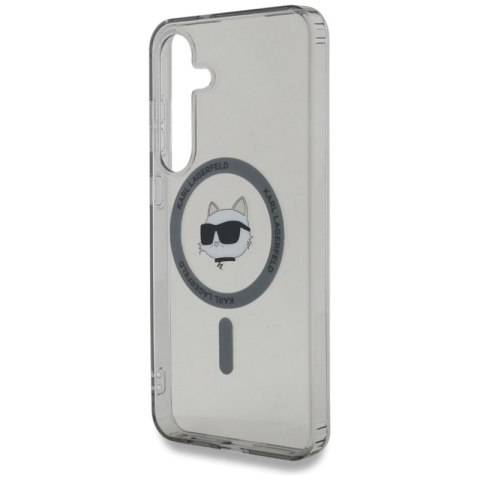 Karl Lagerfeld Button Choupette Head Printed Logo MagSafe - Etui Samsung Galaxy S25+ (czarny) Karl Lagerfeld Button Choupette Head Printed Logo MagSafe - Etui Samsung Galaxy S25+ (czarny)