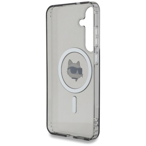 Karl Lagerfeld Button Choupette Head Printed Logo MagSafe - Etui Samsung Galaxy S25+ (czarny) Karl Lagerfeld Button Choupette Head Printed Logo MagSafe - Etui Samsung Galaxy S25+ (czarny)