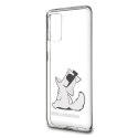 Karl Lagerfeld Choupette Fun Sunglasses - Etui Samsung Galaxy S20+ (przezroczysty)
