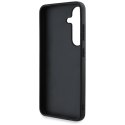 Karl Lagerfeld Leather Monogram Pin Logo Choupette Head - Etui Samsung Galaxy S25 (czarny)