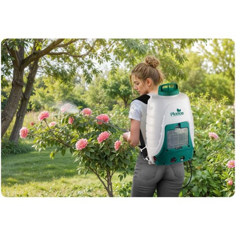 Opryskiwacz akumulatorowy z wózkiem Plonos PL-601 Opryskiwacz akumulatorowy z wózkiem Plonos PL-601