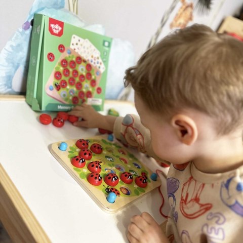 TOOKY TOY Memory Gra Pamięciowa Biedronka TOOKY TOY Memory Gra Pamięciowa Biedronka