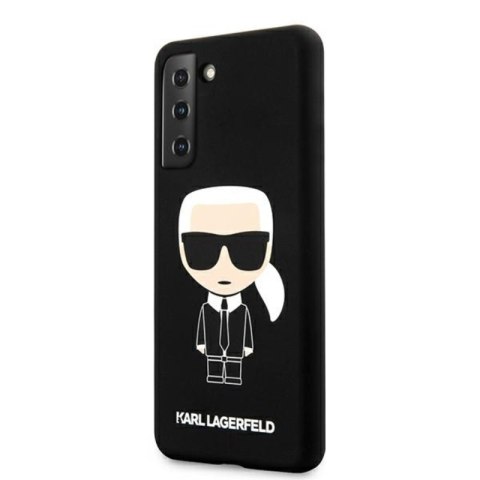 Karl Lagerfeld Fullbody Silicone Iconic - Etui Samsung Galaxy S21+ (Czarny) Karl Lagerfeld Fullbody Silicone Iconic - Etui Samsung Galaxy S21+ (Czarny)