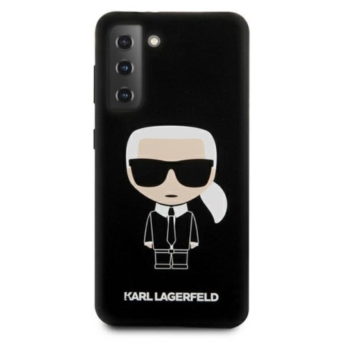 Karl Lagerfeld Fullbody Silicone Iconic - Etui Samsung Galaxy S21+ (Czarny) Karl Lagerfeld Fullbody Silicone Iconic - Etui Samsung Galaxy S21+ (Czarny)