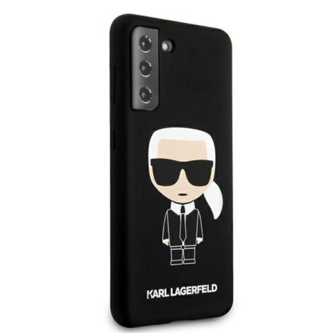 Karl Lagerfeld Fullbody Silicone Iconic - Etui Samsung Galaxy S21+ (Czarny) Karl Lagerfeld Fullbody Silicone Iconic - Etui Samsung Galaxy S21+ (Czarny)