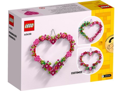 LEGO 40638 Ozdoba w kształcie serca LEGO 40638 Ozdoba w kształcie serca