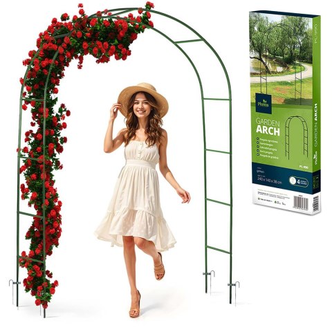Pergola ogrodowa łuk 240 cm Plonos PL-990 Pergola ogrodowa łuk 240 cm Plonos PL-990