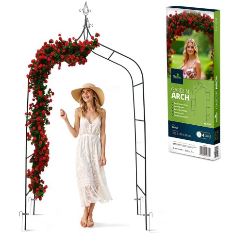 Pergola ogrodowa łuk 265 cm Plonos PL-991 Pergola ogrodowa łuk 265 cm Plonos PL-991