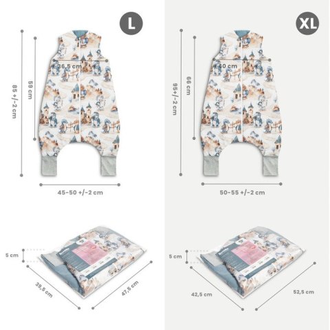 ŚPIWOREK OCIEPLANY L SMOKI JEANS TOG 2.5 ŚPIWOREK OCIEPLANY L SMOKI JEANS TOG 2.5