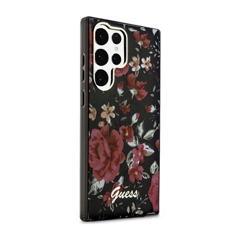 Guess Flower Collection - Etui Samsung Galaxy S23 Ultra (khaki) Guess Flower Collection - Etui Samsung Galaxy S23 Ultra (khaki)