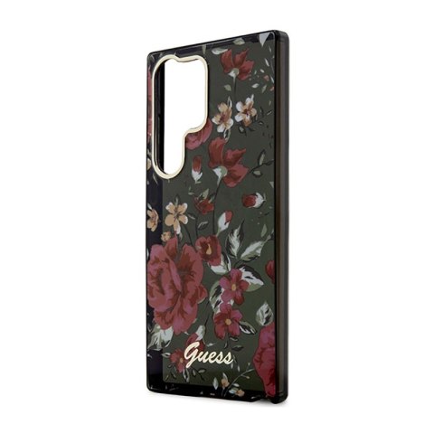 Guess Flower Collection - Etui Samsung Galaxy S23 Ultra (khaki) Guess Flower Collection - Etui Samsung Galaxy S23 Ultra (khaki)