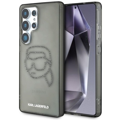 Karl Lagerfeld Rhinestones Karl Head Logo - Etui Samsung Galaxy S25 Ultra (czarny) Karl Lagerfeld Rhinestones Karl Head Logo - Etui Samsung Galaxy S25 Ultra (czarny)