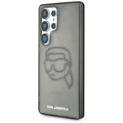 Karl Lagerfeld Rhinestones Karl Head Logo - Etui Samsung Galaxy S25 Ultra (czarny) Karl Lagerfeld Rhinestones Karl Head Logo - Etui Samsung Galaxy S25 Ultra (czarny)