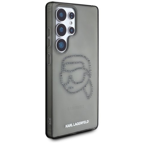 Karl Lagerfeld Rhinestones Karl Head Logo - Etui Samsung Galaxy S25 Ultra (czarny) Karl Lagerfeld Rhinestones Karl Head Logo - Etui Samsung Galaxy S25 Ultra (czarny)
