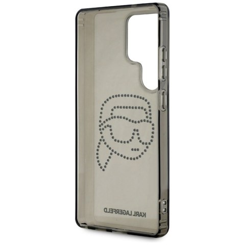 Karl Lagerfeld Rhinestones Karl Head Logo - Etui Samsung Galaxy S25 Ultra (czarny) Karl Lagerfeld Rhinestones Karl Head Logo - Etui Samsung Galaxy S25 Ultra (czarny)