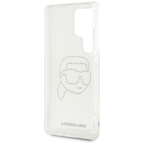 Karl Lagerfeld Rhinestones Karl Head Logo - Etui Samsung Galaxy S25 Ultra (przezroczysty) Karl Lagerfeld Rhinestones Karl Head Logo - Etui Samsung Galaxy S25 Ultra (przezroczysty)