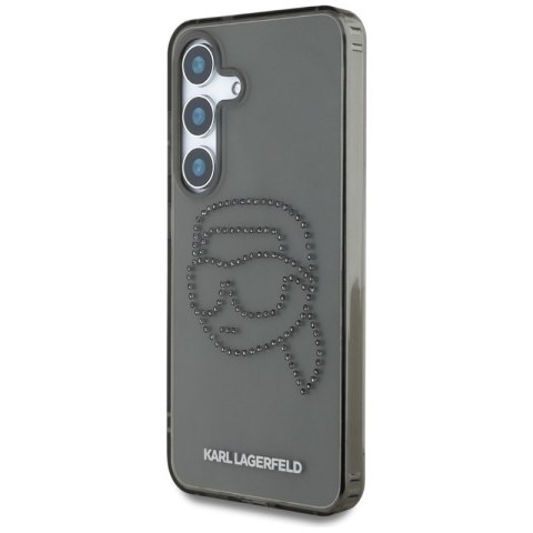 Karl Lagerfeld Rhinestones Karl Head Logo - Etui Samsung Galaxy S25 (czarny) Karl Lagerfeld Rhinestones Karl Head Logo - Etui Samsung Galaxy S25 (czarny)