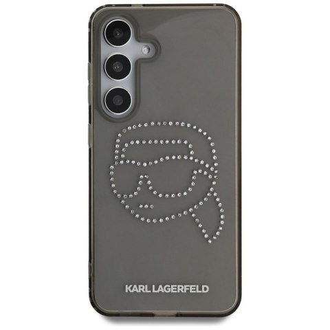 Karl Lagerfeld Rhinestones Karl Head Logo - Etui Samsung Galaxy S25 (czarny) Karl Lagerfeld Rhinestones Karl Head Logo - Etui Samsung Galaxy S25 (czarny)