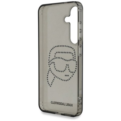 Karl Lagerfeld Rhinestones Karl Head Logo - Etui Samsung Galaxy S25 (czarny) Karl Lagerfeld Rhinestones Karl Head Logo - Etui Samsung Galaxy S25 (czarny)