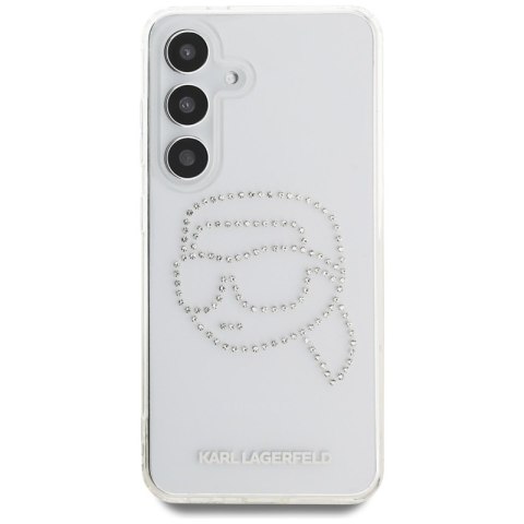 Karl Lagerfeld Rhinestones Karl Head Logo - Etui Samsung Galaxy S25 (przezroczysty) Karl Lagerfeld Rhinestones Karl Head Logo - Etui Samsung Galaxy S25 (przezroczysty)
