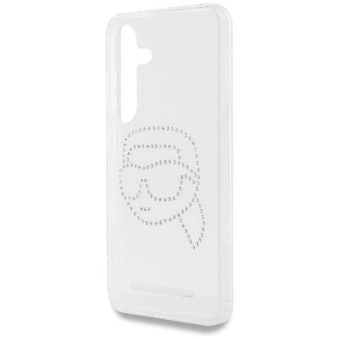 Karl Lagerfeld Rhinestones Karl Head Logo - Etui Samsung Galaxy S25 (przezroczysty) Karl Lagerfeld Rhinestones Karl Head Logo - Etui Samsung Galaxy S25 (przezroczysty)