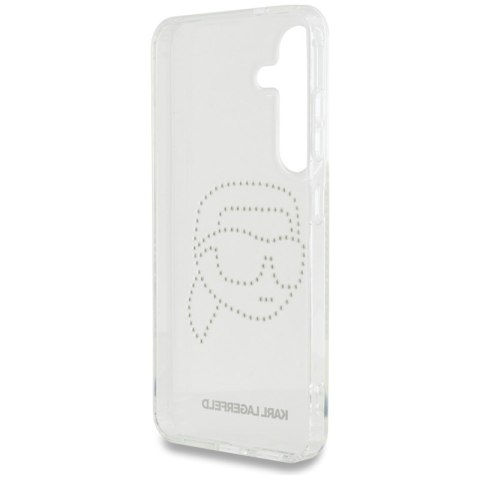Karl Lagerfeld Rhinestones Karl Head Logo - Etui Samsung Galaxy S25 (przezroczysty) Karl Lagerfeld Rhinestones Karl Head Logo - Etui Samsung Galaxy S25 (przezroczysty)