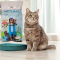 Żwirek bentonitowy dla kotów CAT'S WAY 5l z węglem aktywnym żwir do kuwety