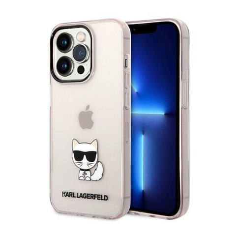 Karl Lagerfeld Choupette Body - Etui iPhone 14 Pro Max (różowy) Karl Lagerfeld Choupette Body - Etui iPhone 14 Pro Max (różowy)
