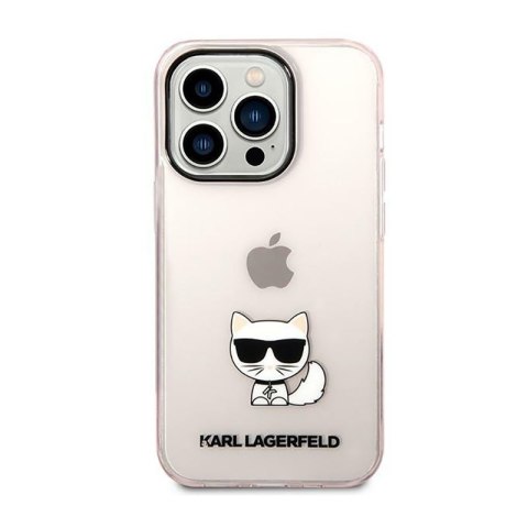 Karl Lagerfeld Choupette Body - Etui iPhone 14 Pro Max (różowy) Karl Lagerfeld Choupette Body - Etui iPhone 14 Pro Max (różowy)