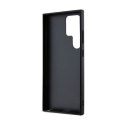 Karl Lagerfeld Saffiano Karl & Choupette Metal Pin - Etui Samsung Galaxy S24 Ultra (szary)